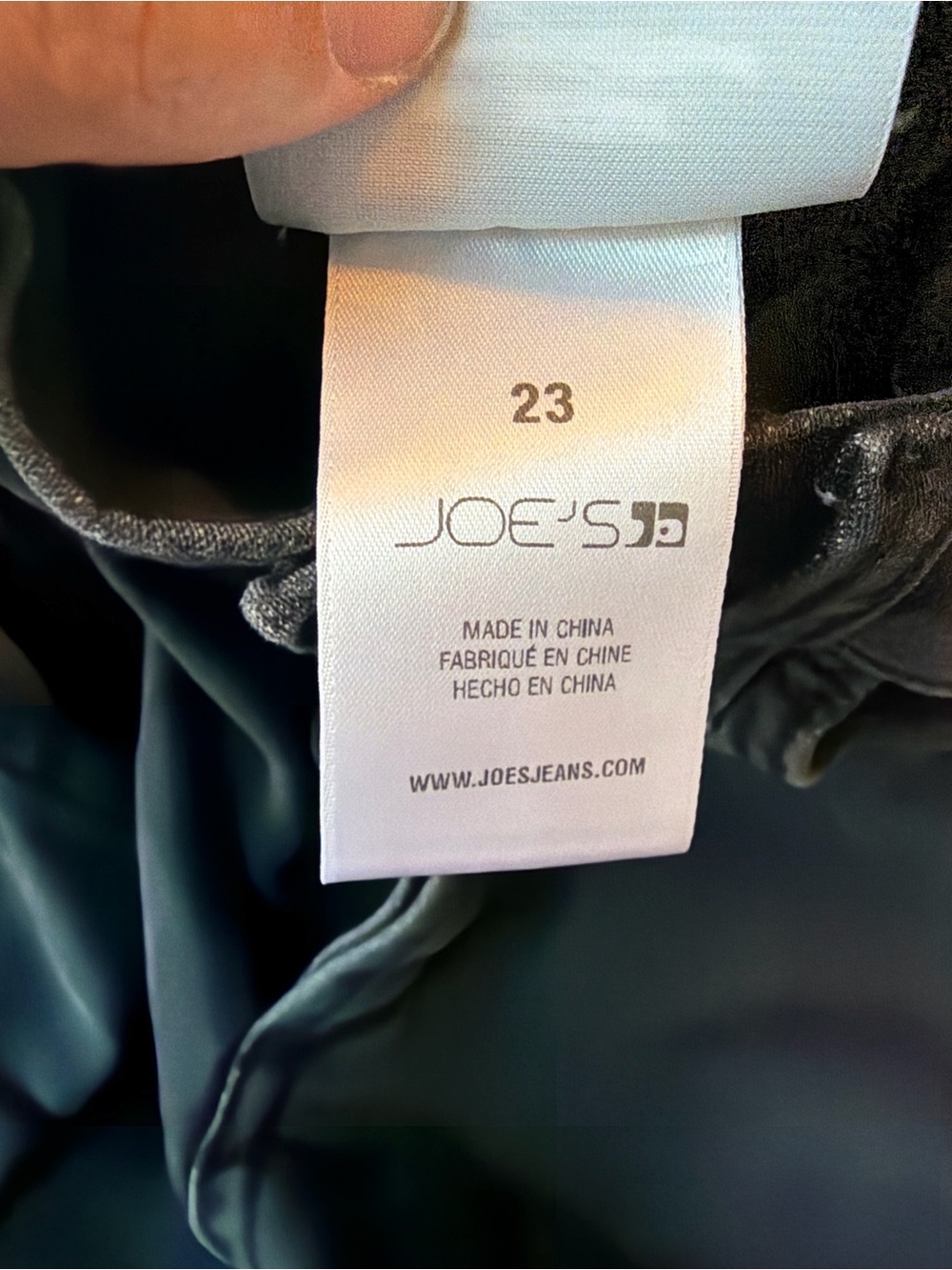 Joe's Jeans Men's Skinny Black Denim - Picture 6 of 7